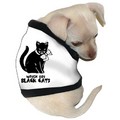 Watch Out - Black Cats! Halloween Dog Shirt: Dogs Pet Apparel 