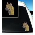 Pitbull Rhinestone Car Decal<br>Item number: DD-C100: Dogs For the Home 