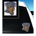 Rottweiler Rhinestone Car Decal<br>Item number: DD-C113: Dogs For the Home 