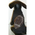Football Rhinestone Dog T-Shirt: Dogs Pet Apparel 