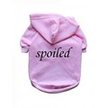 Spoiled- Dog Hoodie: Dogs Pet Apparel 