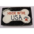 6" Made in the USA Bone, in gift box<br>Item number: 00810: Dogs Gift Products 