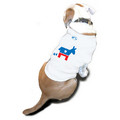Doggie Tee - Democrat (Graphic): Dogs Pet Apparel 