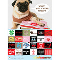 Bandana - I'm Not Fat.....Just Fluffy: Dogs Accessories 