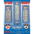PAW PRINTS MAGNETS STARTER DISPLAY PACKAGE.<br>Item number: 400: Dogs For the Home 