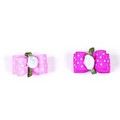 Starched Show Bows - Polka Dot: Dogs Pet Apparel 