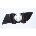 Starched Show Bows - Baseball: Dogs Pet Apparel 