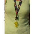 PRIDE PUP LANYARD w/ optional Whistle: Dogs Products for Humans 