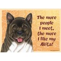 Express Yourself Signs - The more people I meet the more I like my......(Breeds A-C): Dogs For the Home Decorative Items 