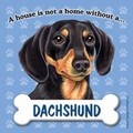 Fridge Mates Magnets - 3.5" x 3.5" square - 3 per case (Breeds D-P): Dogs For the Home Decorative Items 