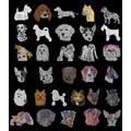 48 pc. Assorted Dog Breed Rhinestone Car Decals<br>Item number: DB ASST: Dogs Gift Products Novelty Items 