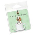 10 Pack of Holiday Gift Tags - Basset Hound<br>Item number: 009: Dogs Gift Products Greeting Cards 