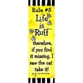 Dog's Rules Bookmarks Rule # 5<br>Item number: RULE # 5: Dogs Gift Products Novelty Items 