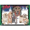 Joy to the World<br>Item number: C400: Dogs Gift Products Greeting Cards 