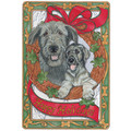 Irish Wolfhounds<br>Item number: C500: Dogs Gift Products Greeting Cards 