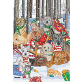 Sleighing good times<br>Item number: C517: Dogs Gift Products Greeting Cards 