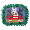 Scottish Terriers<br>Item number: C805: Dogs Gift Products Greeting Cards 