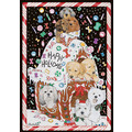 A Ginger Wonderland<br>Item number: C813: Dogs Gift Products Greeting Cards 