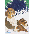 Beagle Pups<br>Item number: C822: Dogs Gift Products Greeting Cards 