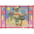Pug Imperials<br>Item number: C856: Dogs Gift Products Greeting Cards 
