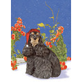 American Cocker - Black and Tan<br>Item number: C969: Dogs Gift Products Greeting Cards 
