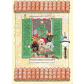 Pets - Waiting for Santa<br>Item number: C992: Dogs Gift Products Greeting Cards 