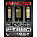 "I LOVE MY" DOG BREED STARTER BUMPER STICKER DISPLAY PACKAGE.<br>Item number: 800: Dogs Gift Products Novelty Items 