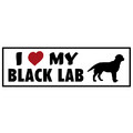 "I Love My" Bumper Sticker Display Re-order Items: Dogs Gift Products Novelty Items 