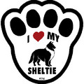 Paw Prints Signs Re-order Items: Dogs Gift Products Novelty Items 