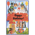 Birthday Invitations Dog v.1<br>Item number: I480B: Dogs Gift Products Greeting Cards 