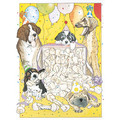 Dog-Box of Bones<br>Item number: B436: Dogs Gift Products Greeting Cards 