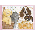 Dog-Double Trouble Birthday Cards<br>Item number: B447: Dogs Gift Products Greeting Cards 