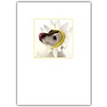 Friendship Card - Jack Daisy Hat<br>Item number: DS1-02FRIEND: Dogs Gift Products Greeting Cards 