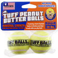 Jr. Tuff Peanut Butter Balls 2 pk: Dogs Health Care Products Dental and Breath Care 