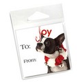 10 Pack of Holiday Gift Tags - Boston Terrier<br>Item number: 004: Dogs Holiday Merchandise Christmas Items 