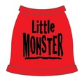 Little Monster Dog Tank Top: Dogs Holiday Merchandise Halloween Items 