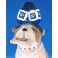 Dog Hat - Dreidel Holiday Hat - Includes 3/case<br>Item number: 936: Dogs Holiday Merchandise Hanukkah Items 