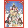 0' Critter Tree<br>Item number: C978: Dogs Holiday Merchandise Holiday Greeting Cards 