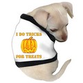 I Do Tricks for Treats Dog Tank Top: Dogs Holiday Merchandise Halloween Items 