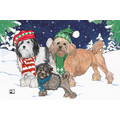 Lowchen<br>Item number: C494: Dogs Holiday Merchandise Holiday Greeting Cards 