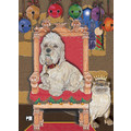 Dandie Dinmont<br>Item number: C501: Dogs Holiday Merchandise Holiday Greeting Cards 