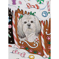 Lhasa Apso Gingerbread<br>Item number: C811: Dogs Holiday Merchandise Holiday Greeting Cards 