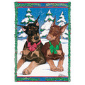Doberman Wishes<br>Item number: C830: Dogs Holiday Merchandise Holiday Greeting Cards 