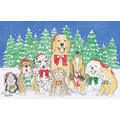 Holiday Lineup<br>Item number: C844: Dogs Holiday Merchandise Holiday Greeting Cards 