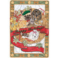 Happy Howlidays<br>Item number: C854: Dogs Holiday Merchandise Holiday Greeting Cards 