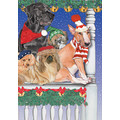 Dog Bells<br>Item number: C877: Dogs Holiday Merchandise Holiday Greeting Cards 