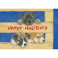 Akita<br>Item number: C891: Dogs Holiday Merchandise Holiday Greeting Cards 