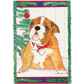 Bull Dog<br>Item number: C925: Dogs Holiday Merchandise Holiday Greeting Cards 