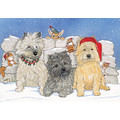 Cairn<br>Item number: C933: Dogs Holiday Merchandise Holiday Greeting Cards 