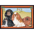 King Charles<br>Item number: C952: Dogs Holiday Merchandise Holiday Greeting Cards 